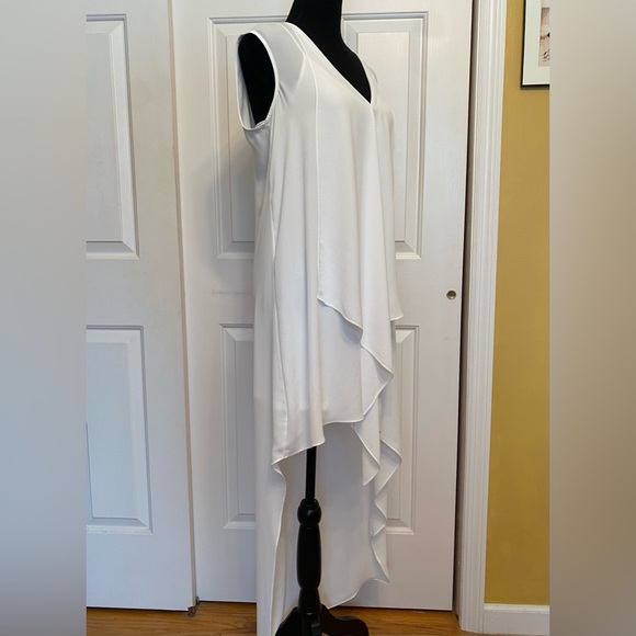 BCBGMAXAZRIA Tara Cascade Ruffle Dress - Picture 4 of 16